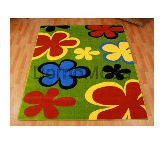 Детский ковер Weltom Weliro Werbena Zielony Купить в интернет магазине ДомоМода фото 4 Детский ковер Weltom Weliro Werbena Zielony - высокое качество по лучшей цене в Украине изображение 4.